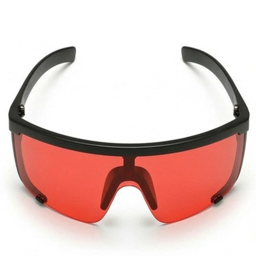 Men Shield Sunglasses Ideal For High-Speed Cycling Outdoor Sports Red Lens Gafas
